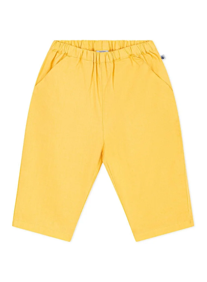 بيتي باتو Babies' plain cotton/linen trousers